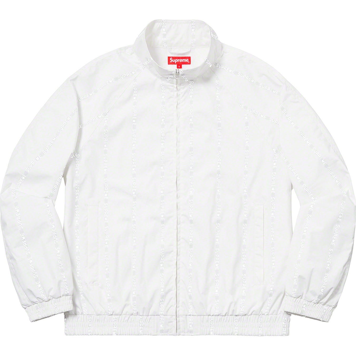 Reflective Text Track Jacket view 13